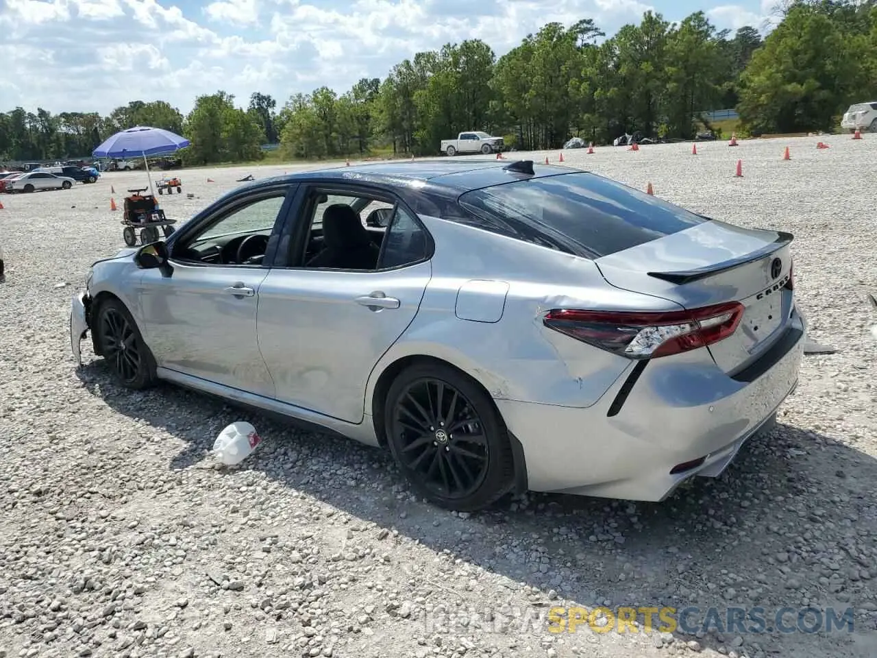 2 Photograph of a damaged car 4T1KZ1AK4RU095040 TOYOTA CAMRY 2024