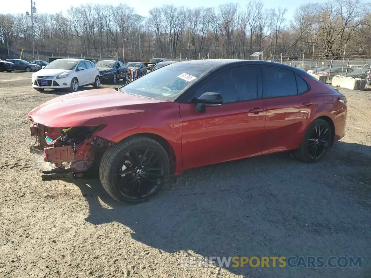 1 Photograph of a damaged car 4T1KZ1AK5RU090526 TOYOTA CAMRY 2024
