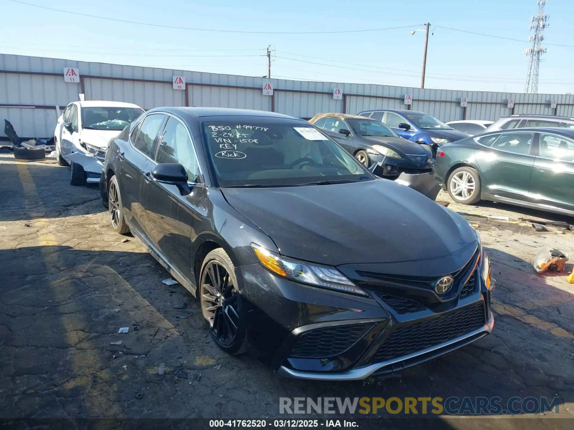 1 Photograph of a damaged car 4T1KZ1AK8RU091508 TOYOTA CAMRY 2024