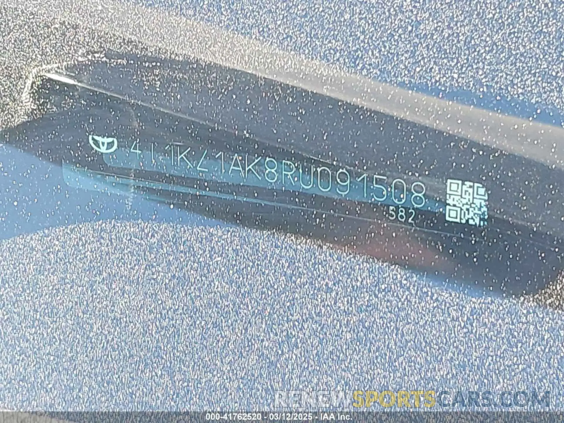 9 Photograph of a damaged car 4T1KZ1AK8RU091508 TOYOTA CAMRY 2024