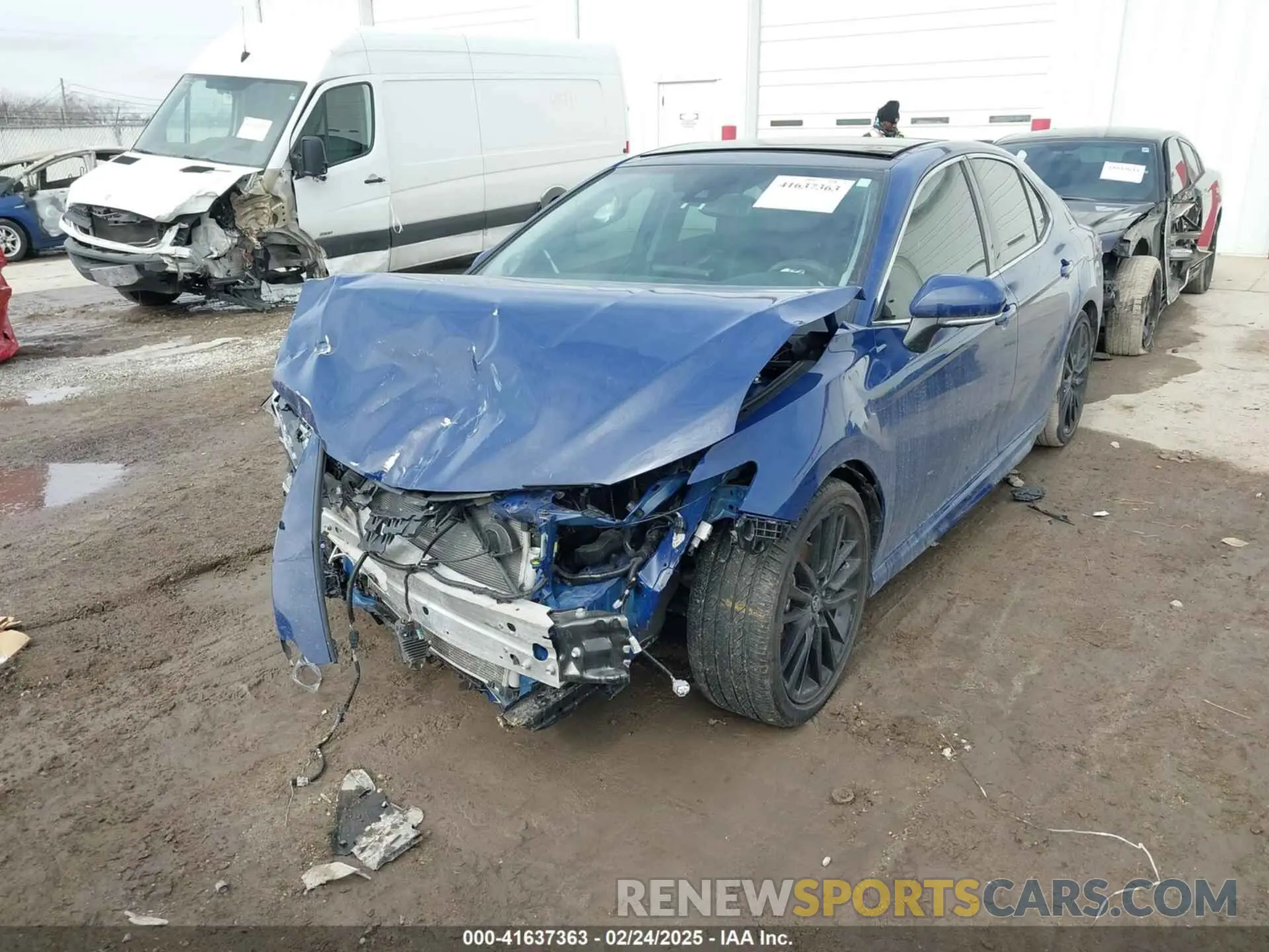 2 Photograph of a damaged car 4T1KZ1AK8RU097468 TOYOTA CAMRY 2024
