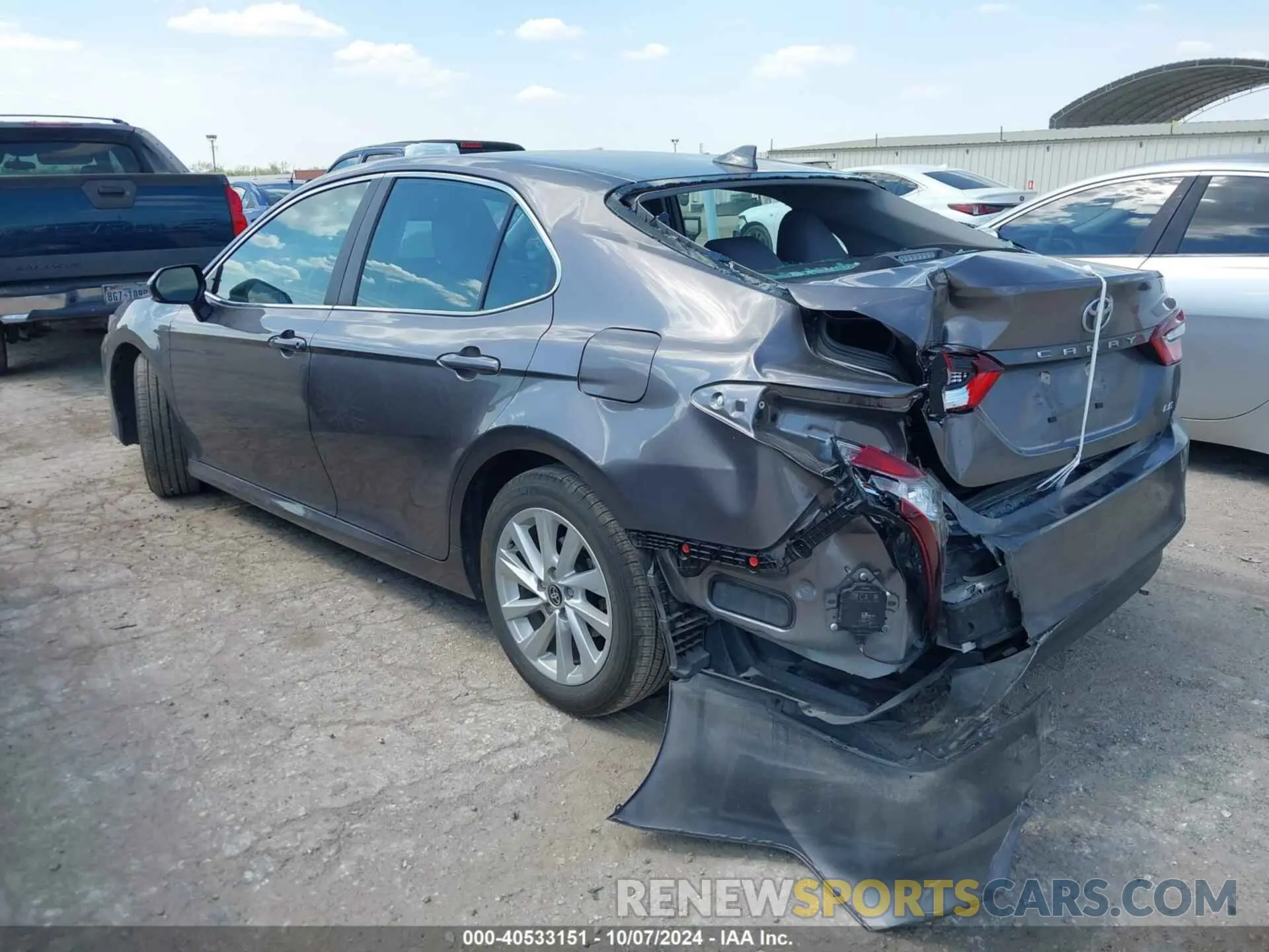 3 Photograph of a damaged car 4T1R11AK0RU221996 TOYOTA CAMRY 2024