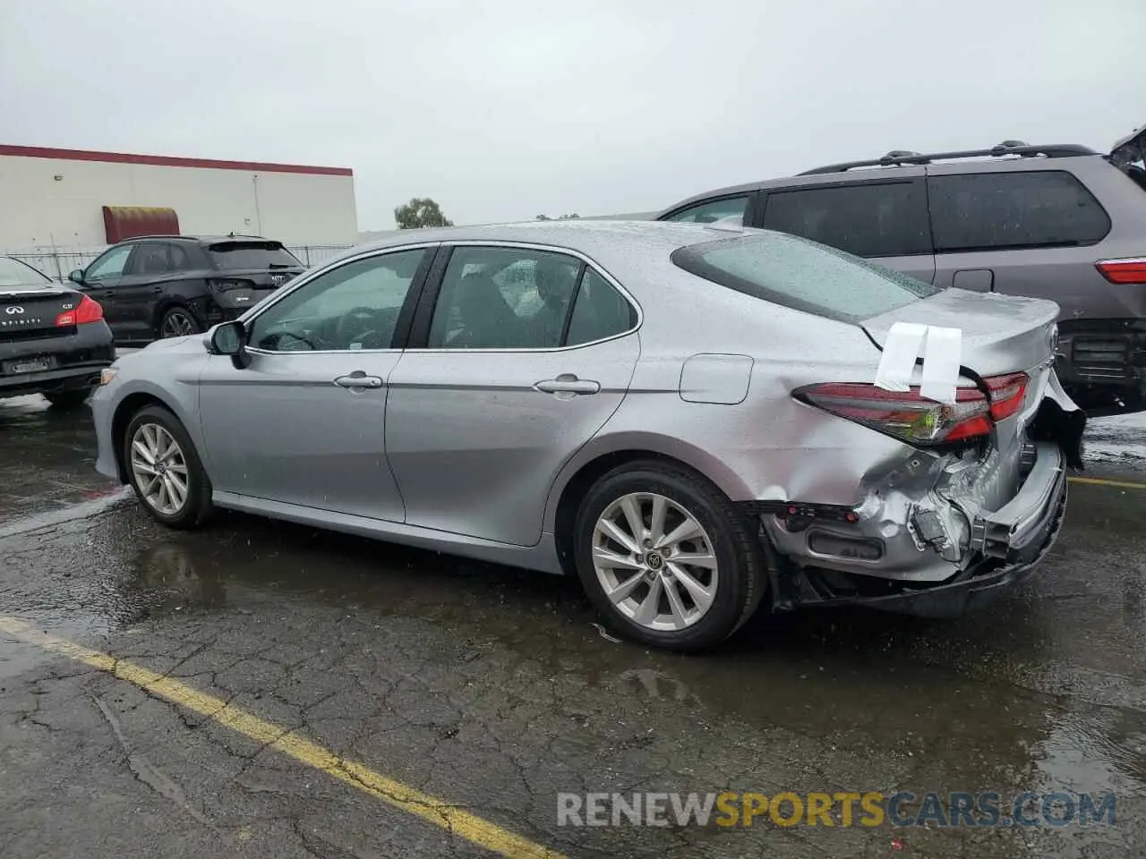 2 Photograph of a damaged car 4T1R11AK2RU873387 TOYOTA CAMRY 2024