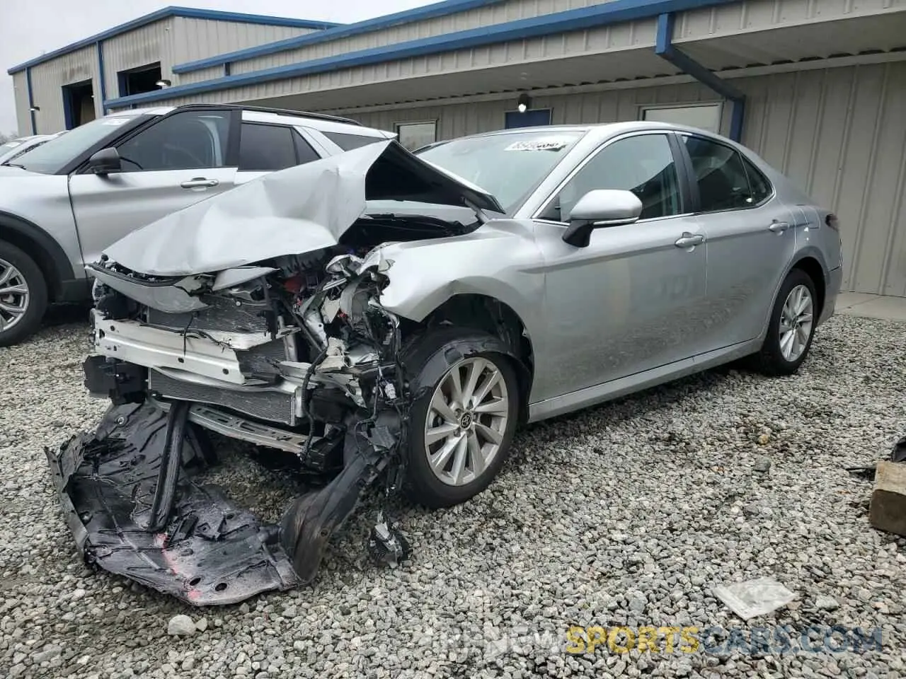1 Photograph of a damaged car 4T1R11AK9RU259548 TOYOTA CAMRY 2024