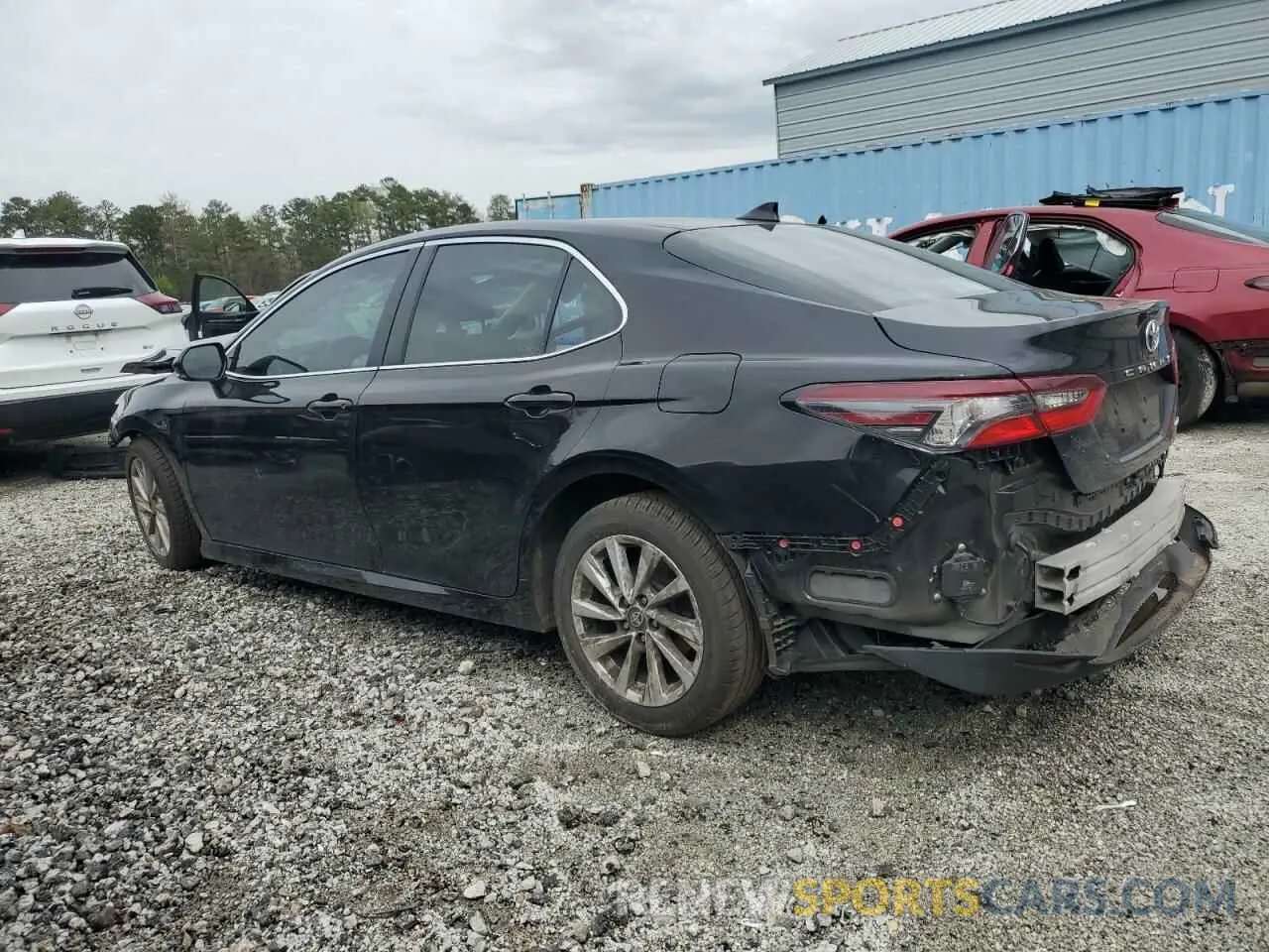 2 Photograph of a damaged car 4T1R11AKXRU259350 TOYOTA CAMRY 2024