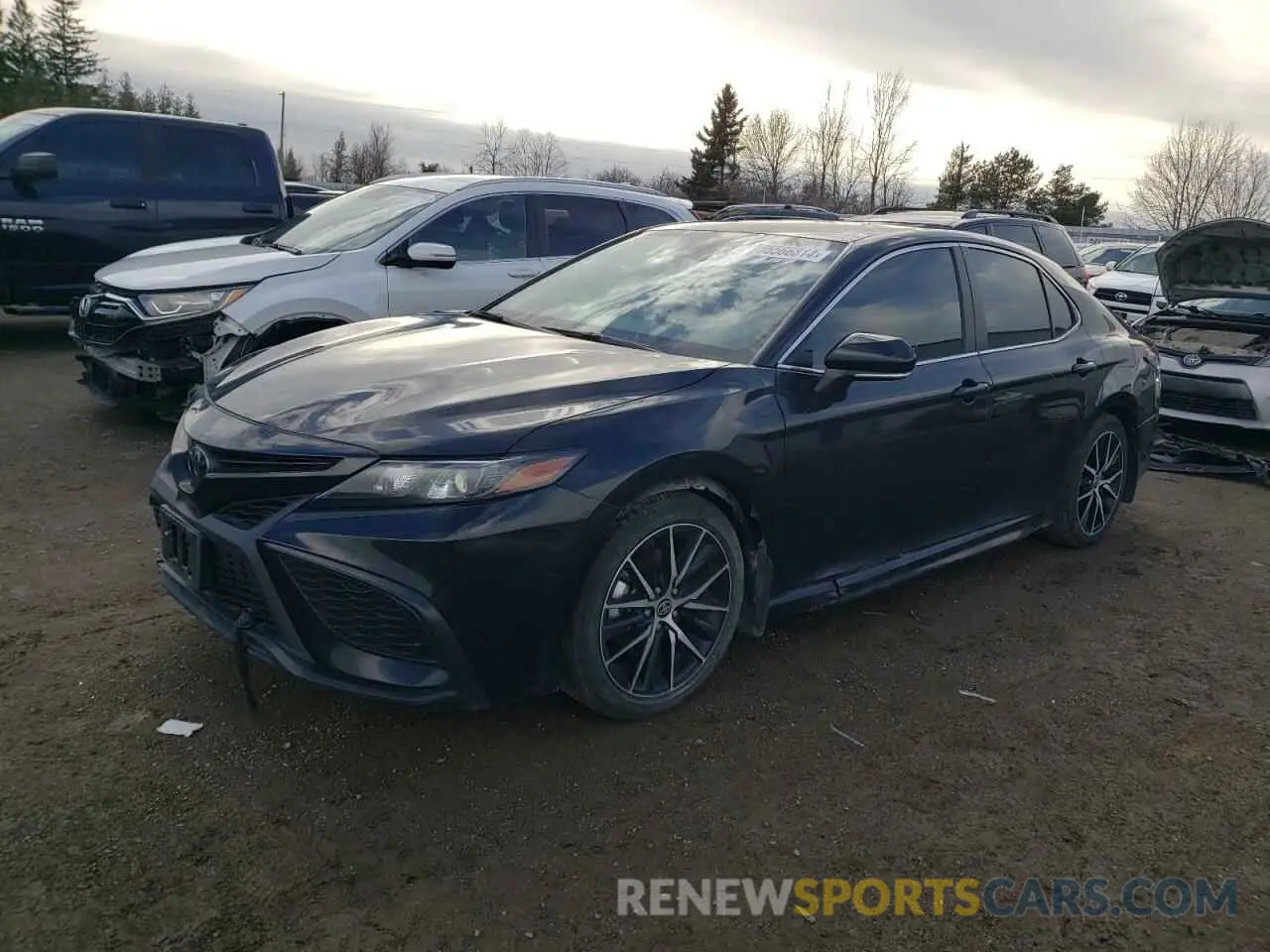 1 Photograph of a damaged car 4T1S11AK9RU921646 TOYOTA CAMRY 2024