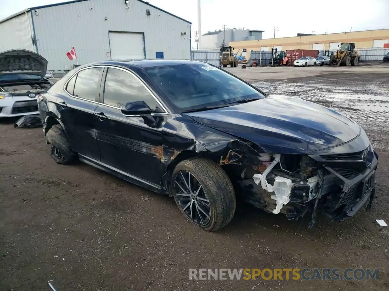 4 Photograph of a damaged car 4T1S11AK9RU921646 TOYOTA CAMRY 2024