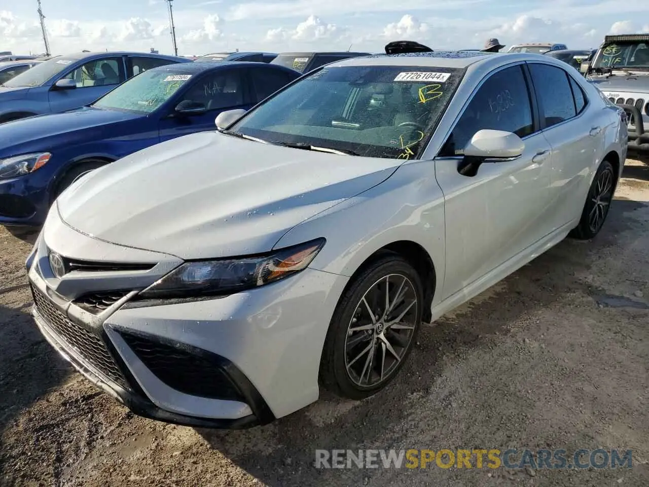 1 Photograph of a damaged car 4T1S11AKXRU238841 TOYOTA CAMRY 2024
