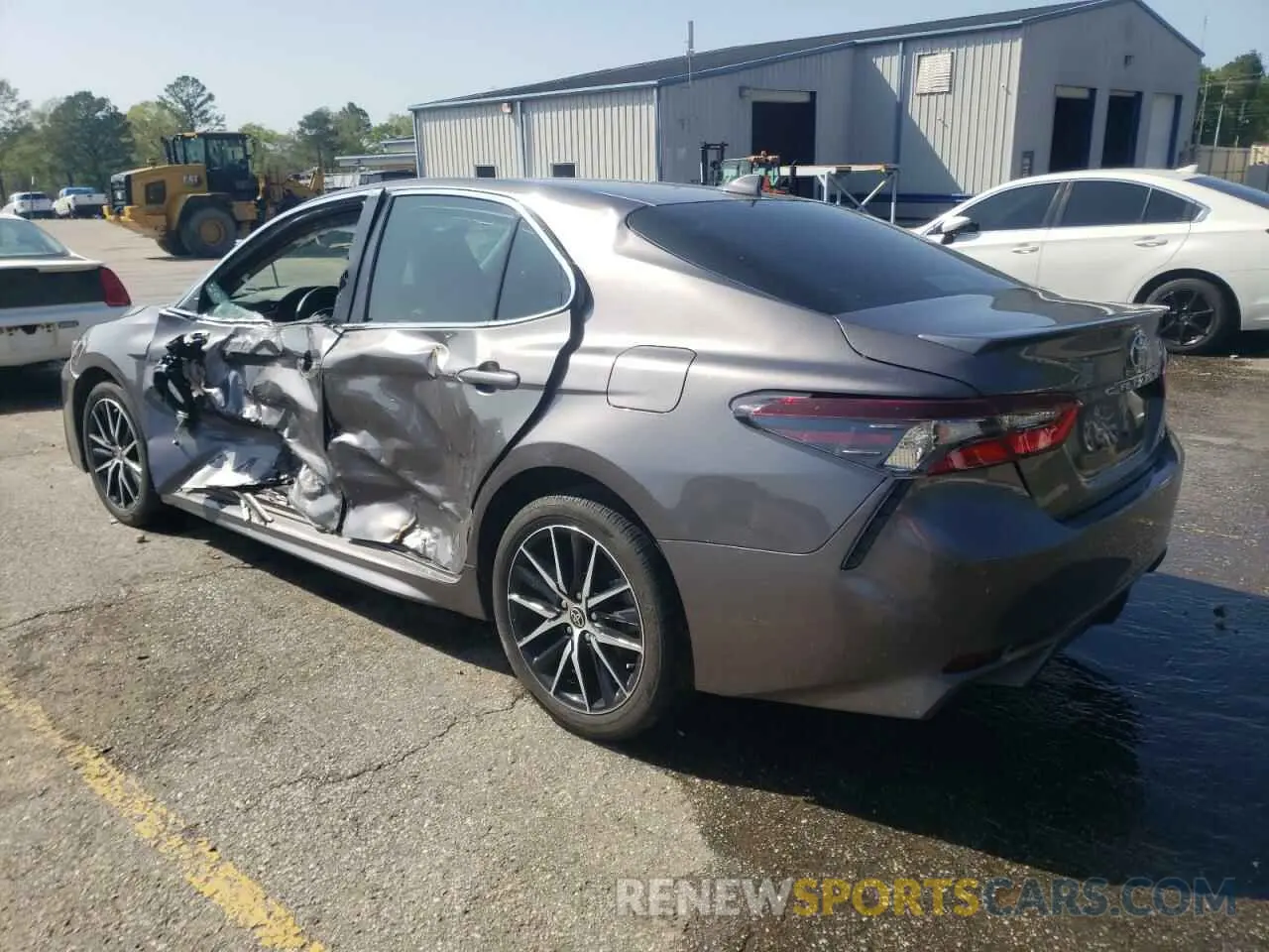 2 Photograph of a damaged car 4T1T11AK0RU891974 TOYOTA CAMRY 2024