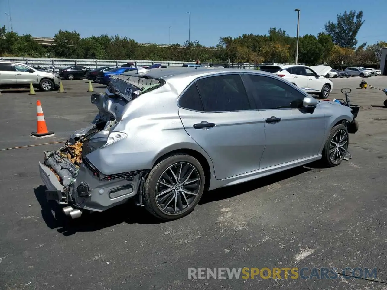 3 Photograph of a damaged car 4T1T11AK0RU920065 TOYOTA CAMRY 2024
