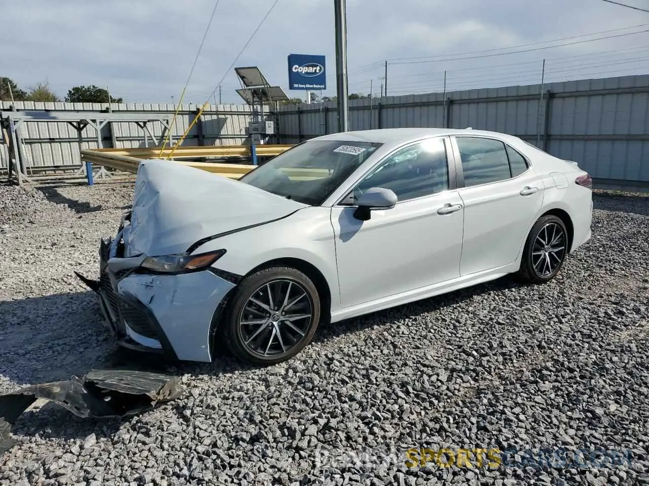1 Photograph of a damaged car 4T1T11AK4RU210487 TOYOTA CAMRY 2024