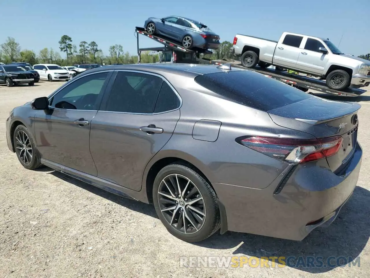 2 Photograph of a damaged car 4T1T11AK4RU857360 TOYOTA CAMRY 2024
