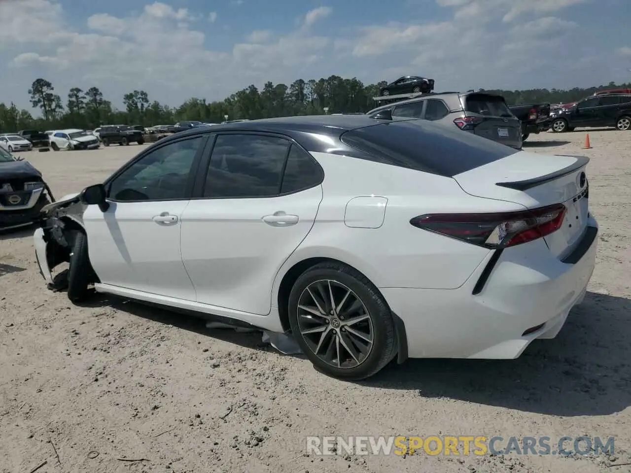 2 Photograph of a damaged car 4T1T11AK5RU878153 TOYOTA CAMRY 2024
