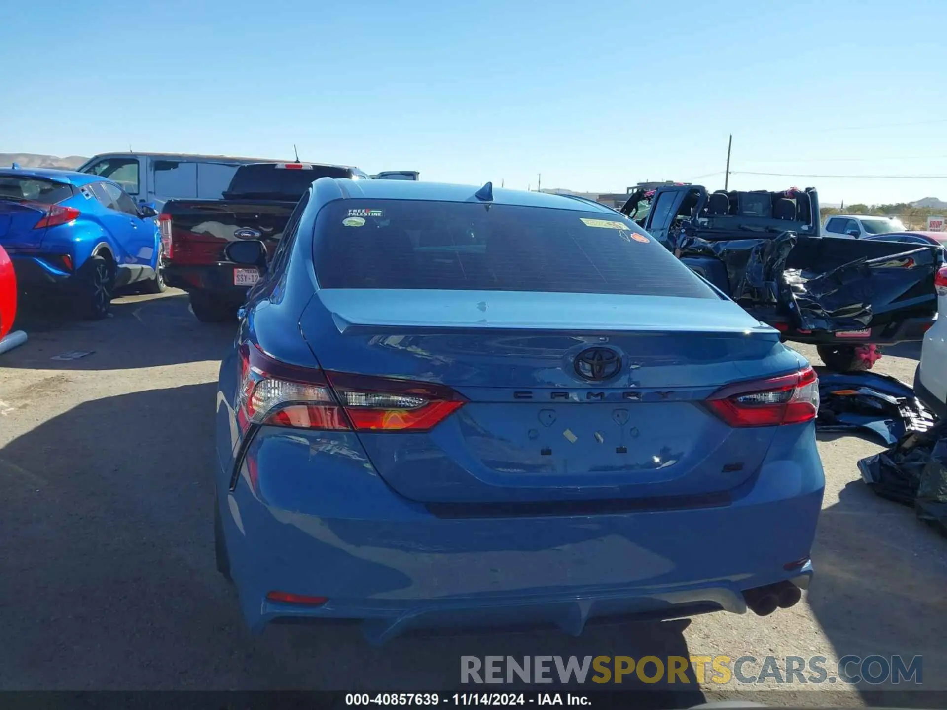 16 Photograph of a damaged car 4T1T11AK6RU216324 TOYOTA CAMRY 2024