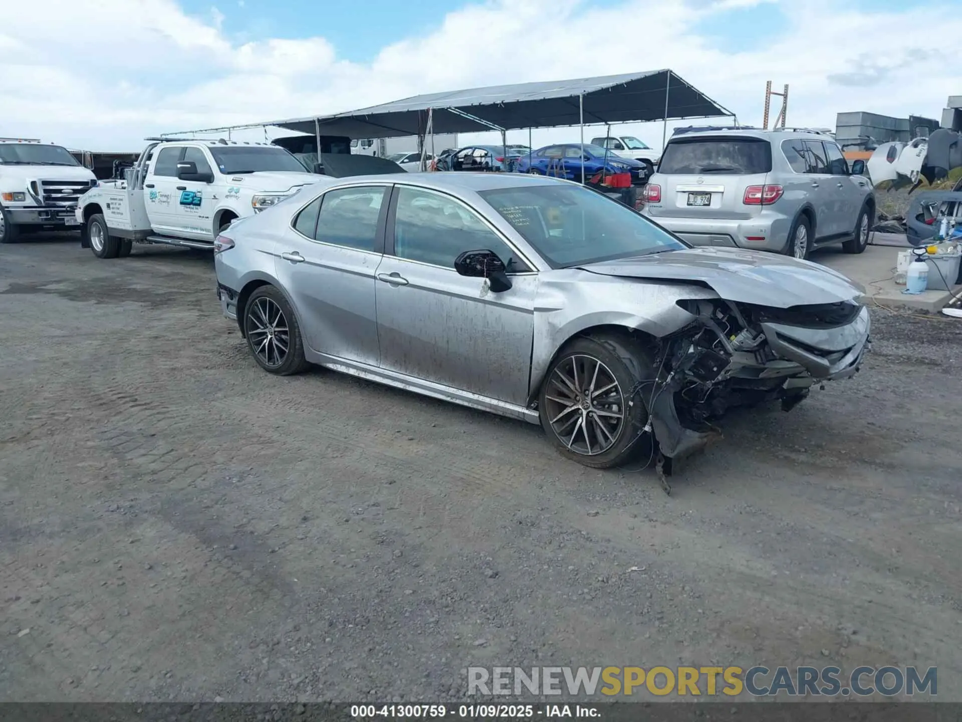1 Photograph of a damaged car 4T1T11AK7RU840911 TOYOTA CAMRY 2024