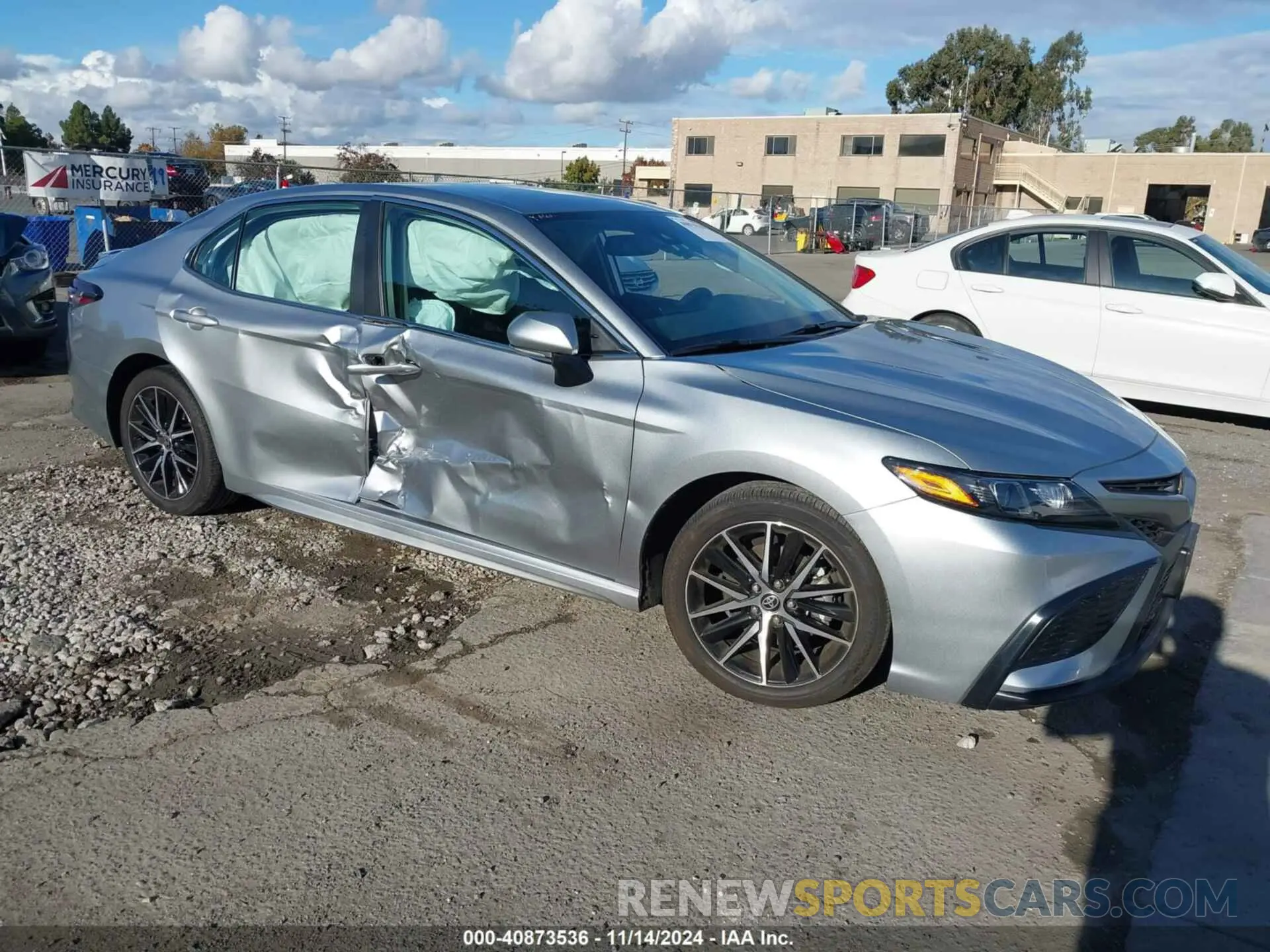 1 Photograph of a damaged car 4T1T11AK7RU864691 TOYOTA CAMRY 2024