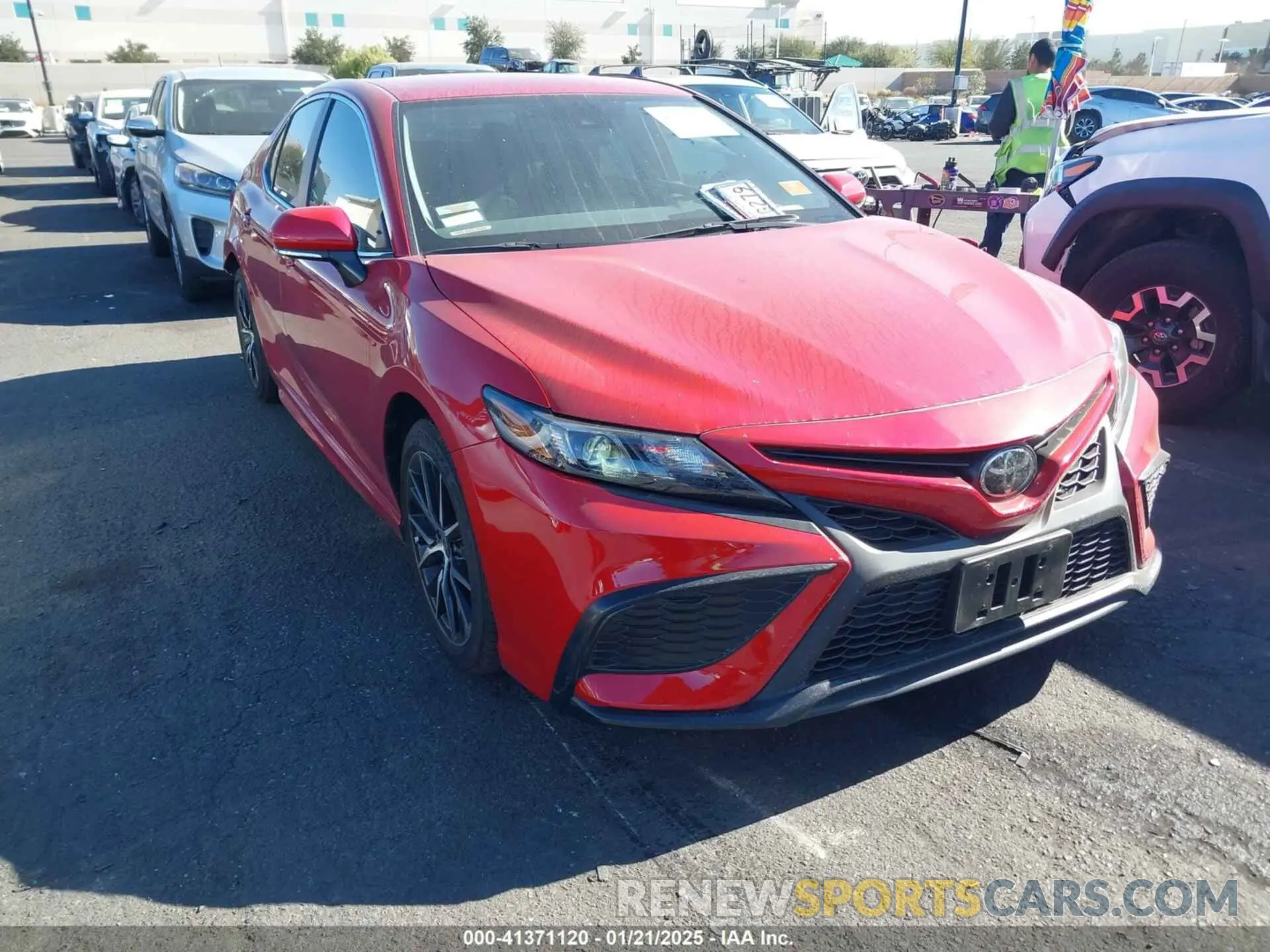 1 Photograph of a damaged car 4T1T11AK8RU255304 TOYOTA CAMRY 2024