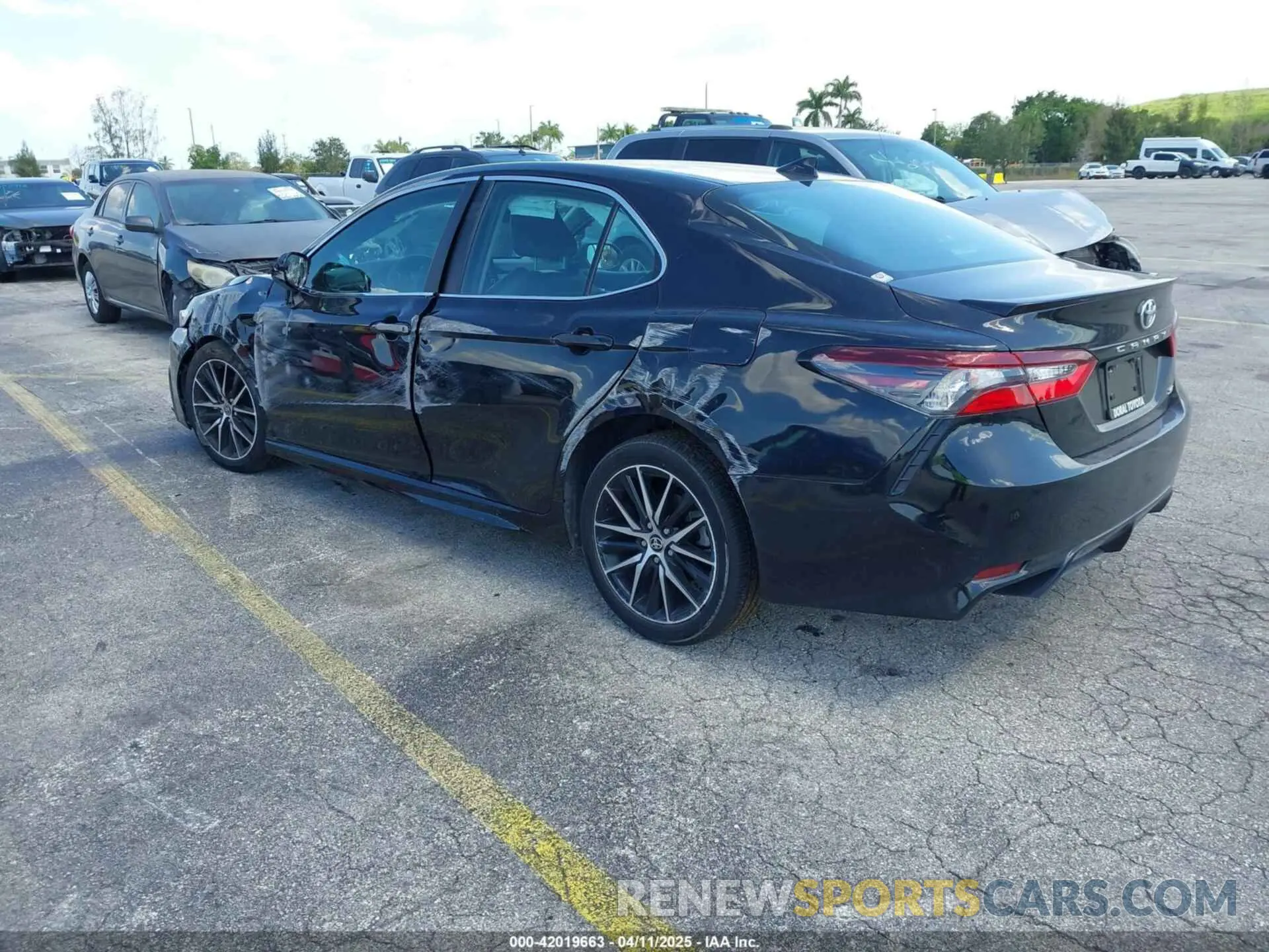 3 Photograph of a damaged car 4T1T11AK9RU842871 TOYOTA CAMRY 2024