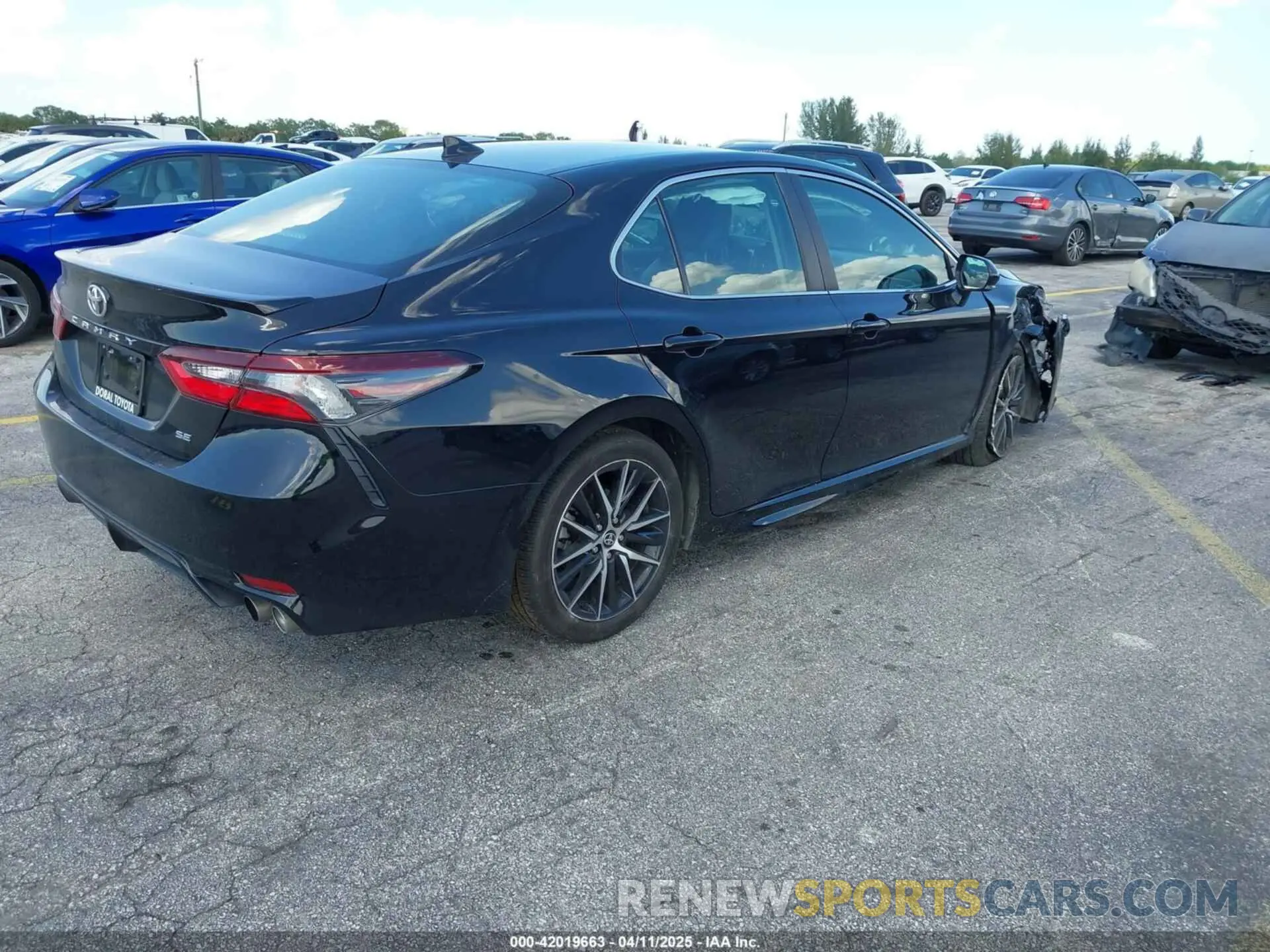 4 Photograph of a damaged car 4T1T11AK9RU842871 TOYOTA CAMRY 2024