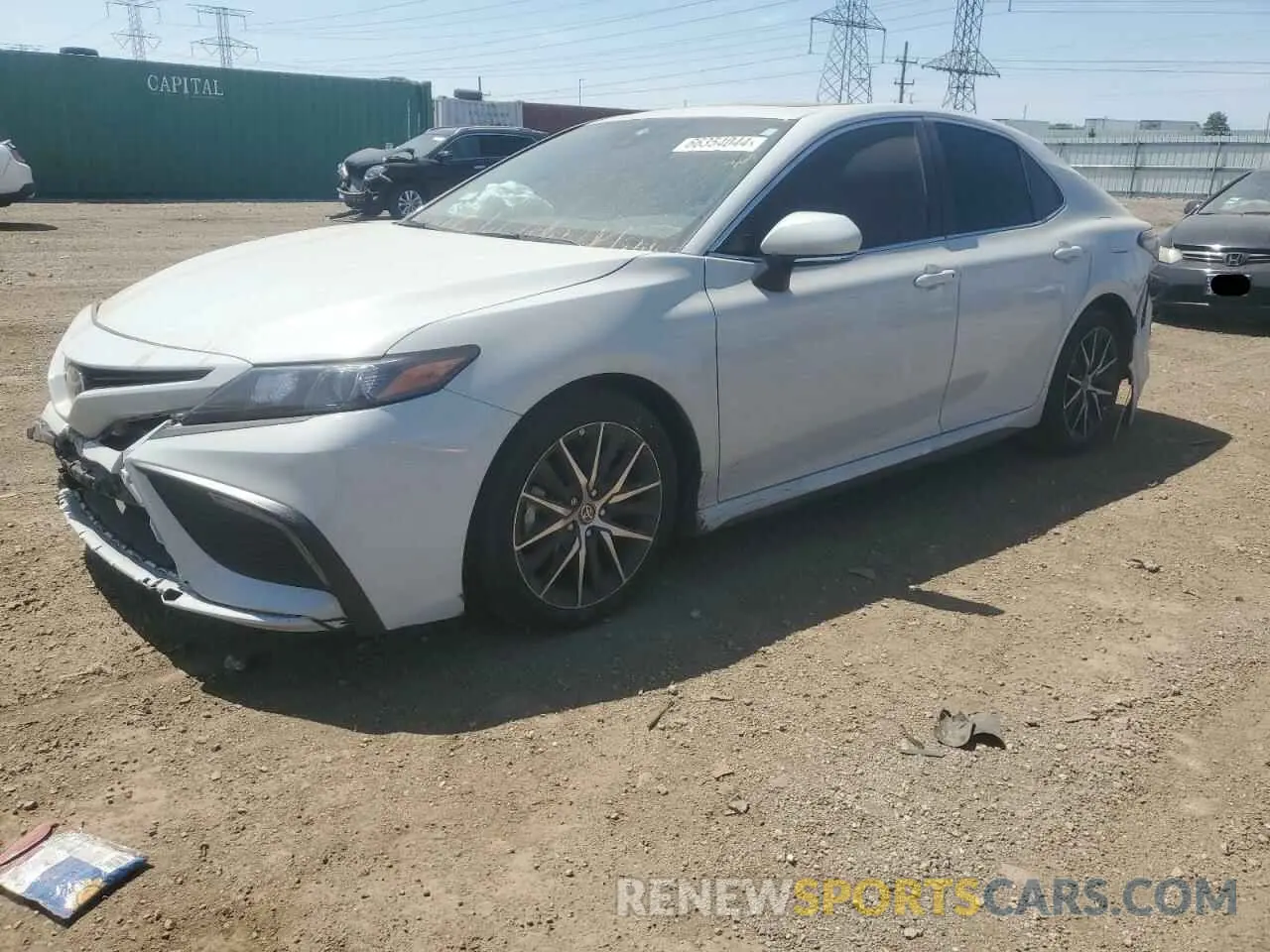 1 Photograph of a damaged car 4T1T11BK0RU109025 TOYOTA CAMRY 2024