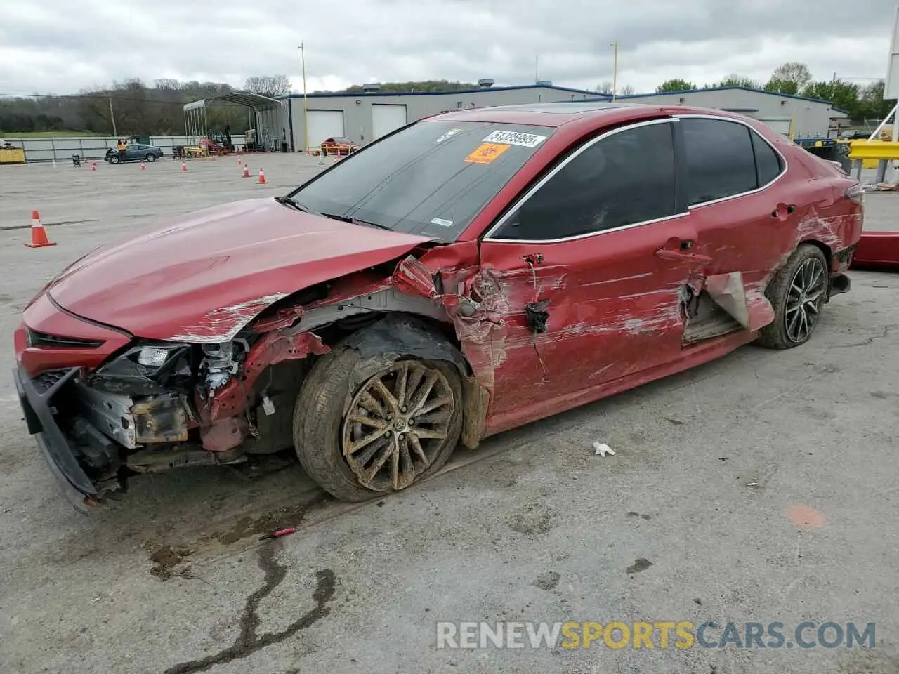 1 Photograph of a damaged car 4T1T11BK0RU121398 TOYOTA CAMRY 2024