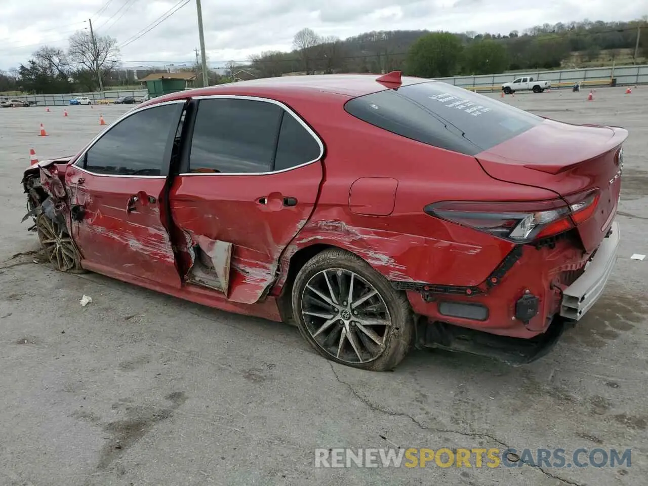 2 Photograph of a damaged car 4T1T11BK0RU121398 TOYOTA CAMRY 2024