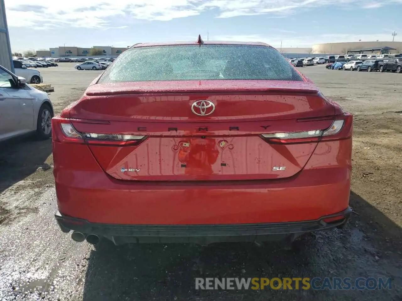 6 Photograph of a damaged car 4T1DAACK0SU010021 TOYOTA CAMRY 2025