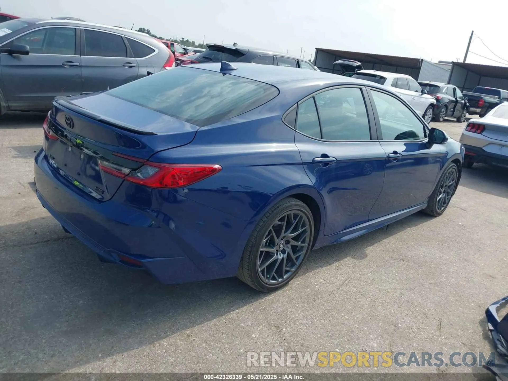4 Фотография поврежденного автомобиля 4T1DAACK0SU019107 TOYOTA CAMRY 2025