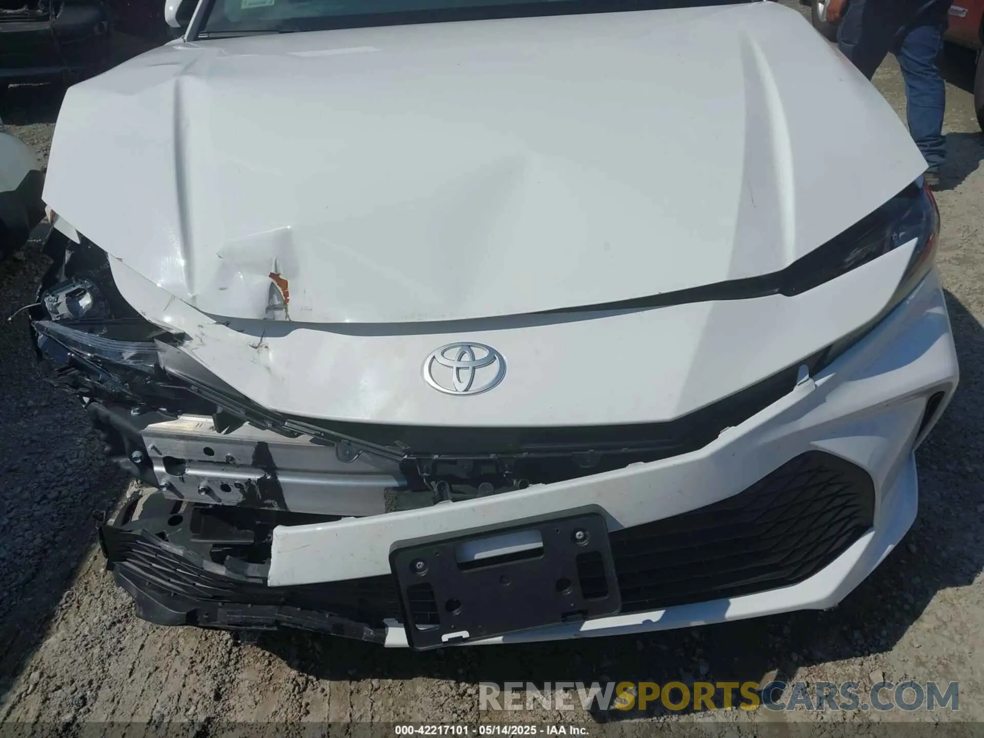 17 Photograph of a damaged car 4T1DAACK0SU020757 TOYOTA CAMRY 2025