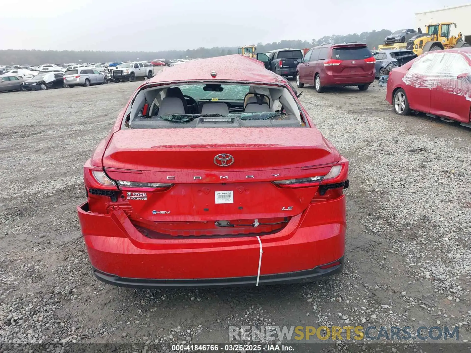 16 Photograph of a damaged car 4T1DAACK0SU046923 TOYOTA CAMRY 2025