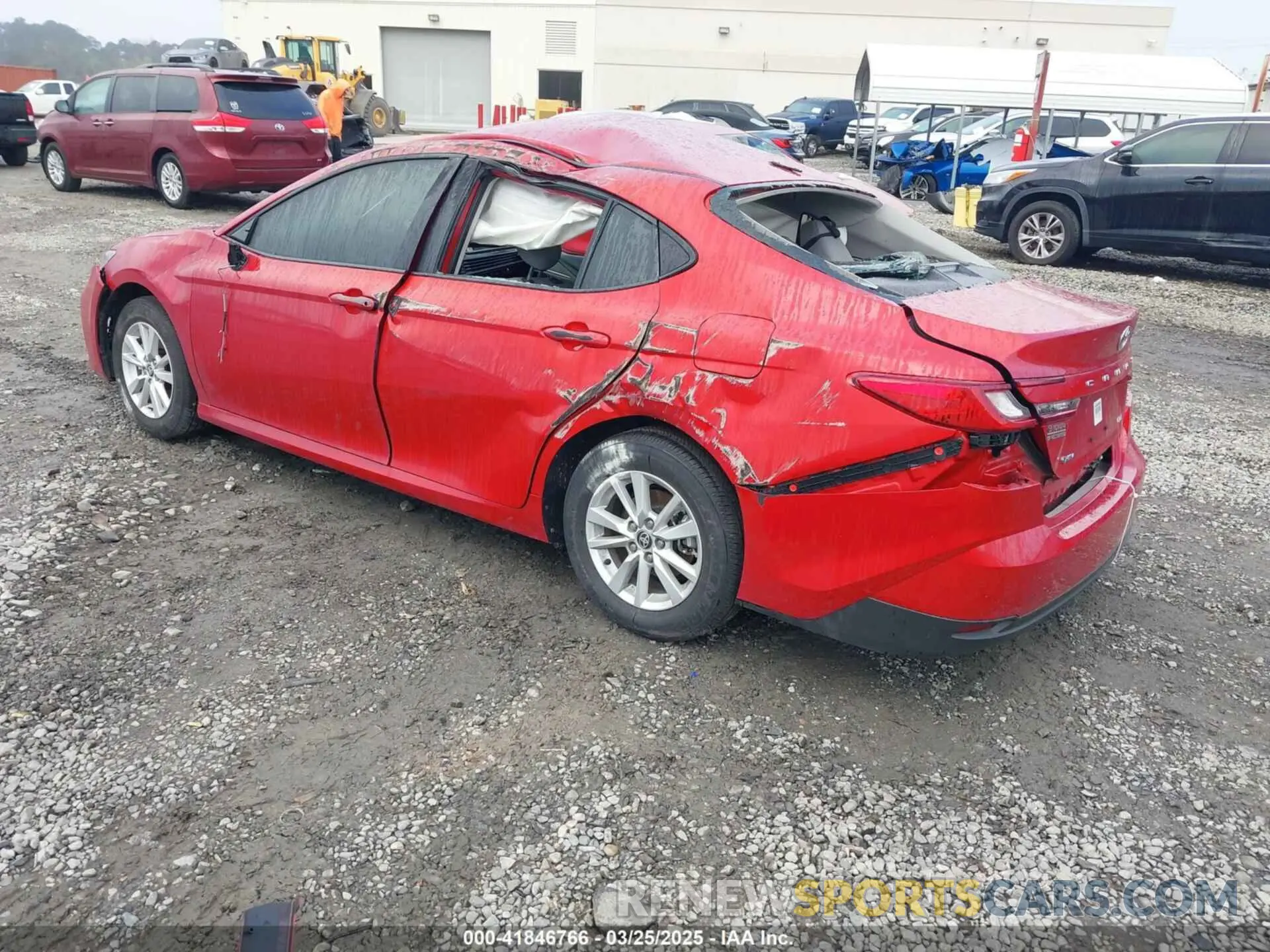 3 Photograph of a damaged car 4T1DAACK0SU046923 TOYOTA CAMRY 2025