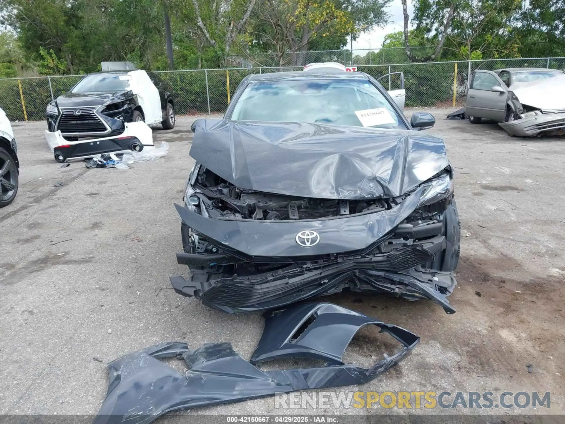 6 Photograph of a damaged car 4T1DAACK0SU060756 TOYOTA CAMRY 2025
