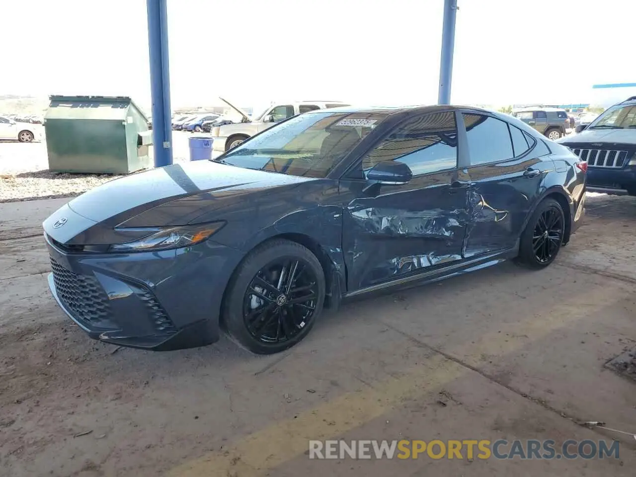 1 Photograph of a damaged car 4T1DAACK0SU097466 TOYOTA CAMRY 2025