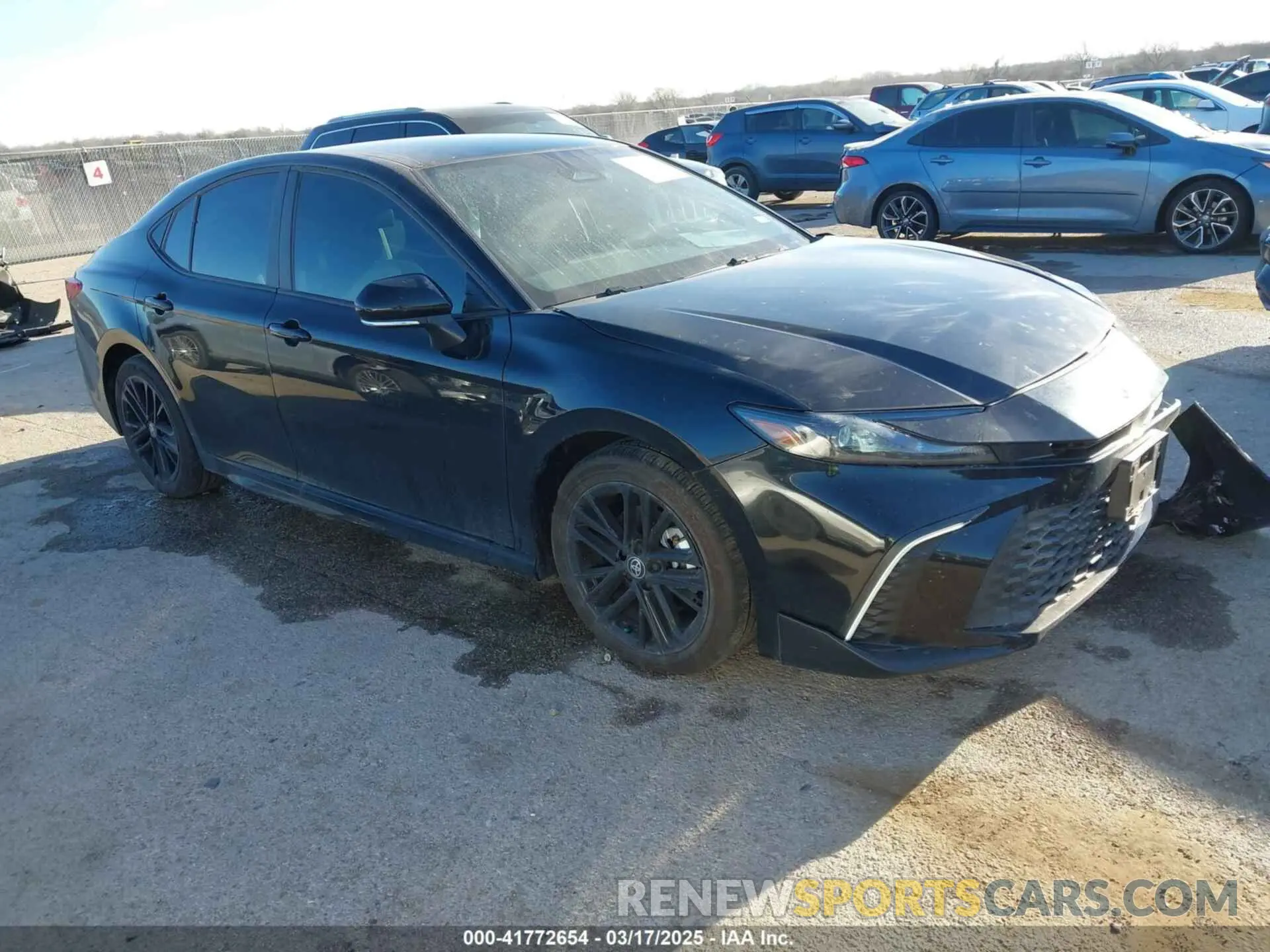 1 Photograph of a damaged car 4T1DAACK0SU555314 TOYOTA CAMRY 2025