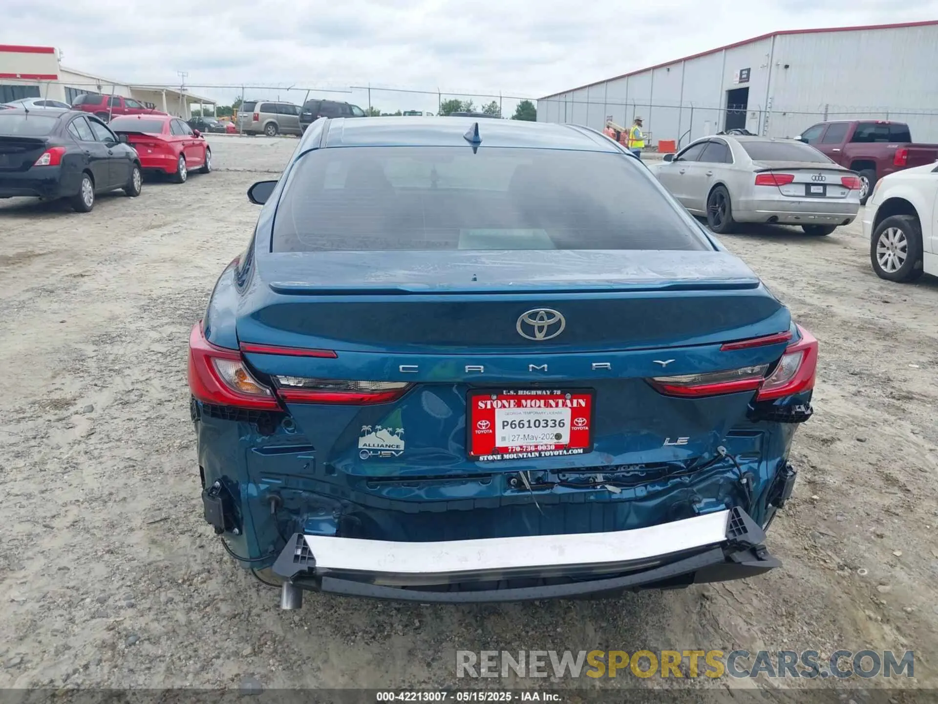 16 Photograph of a damaged car 4T1DAACK0SU600204 TOYOTA CAMRY 2025