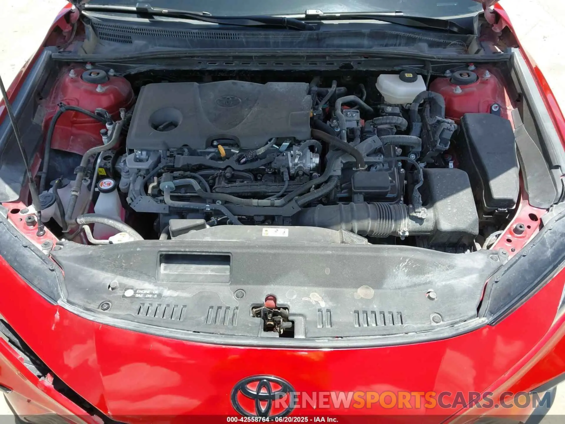 10 Photograph of a damaged car 4T1DAACK1SU017141 TOYOTA CAMRY 2025