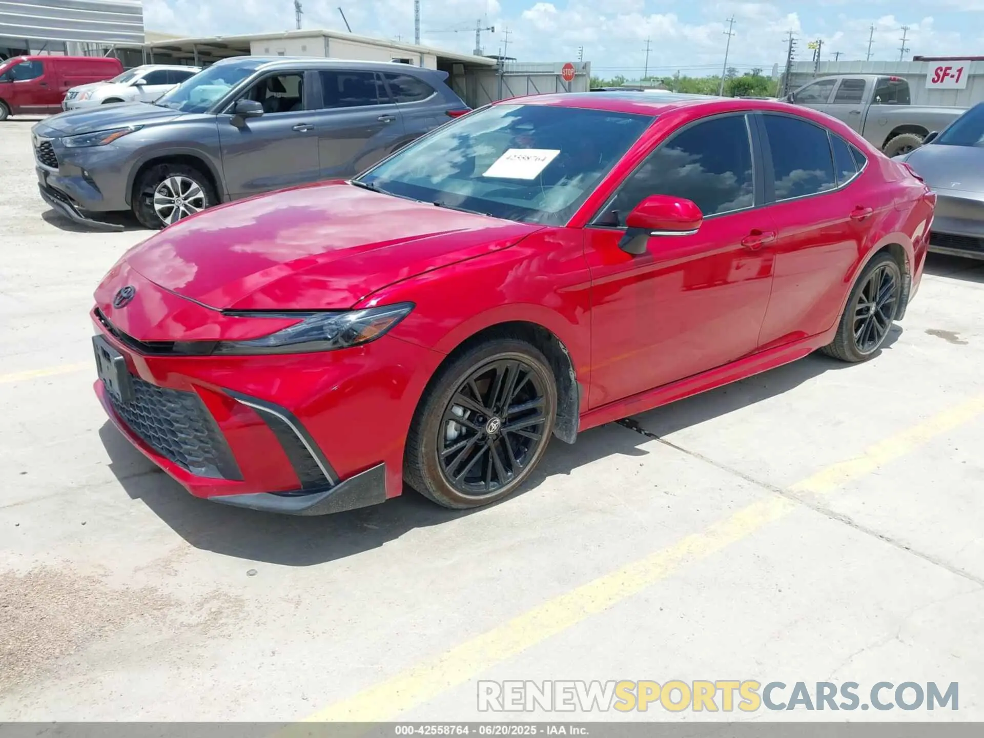 2 Photograph of a damaged car 4T1DAACK1SU017141 TOYOTA CAMRY 2025