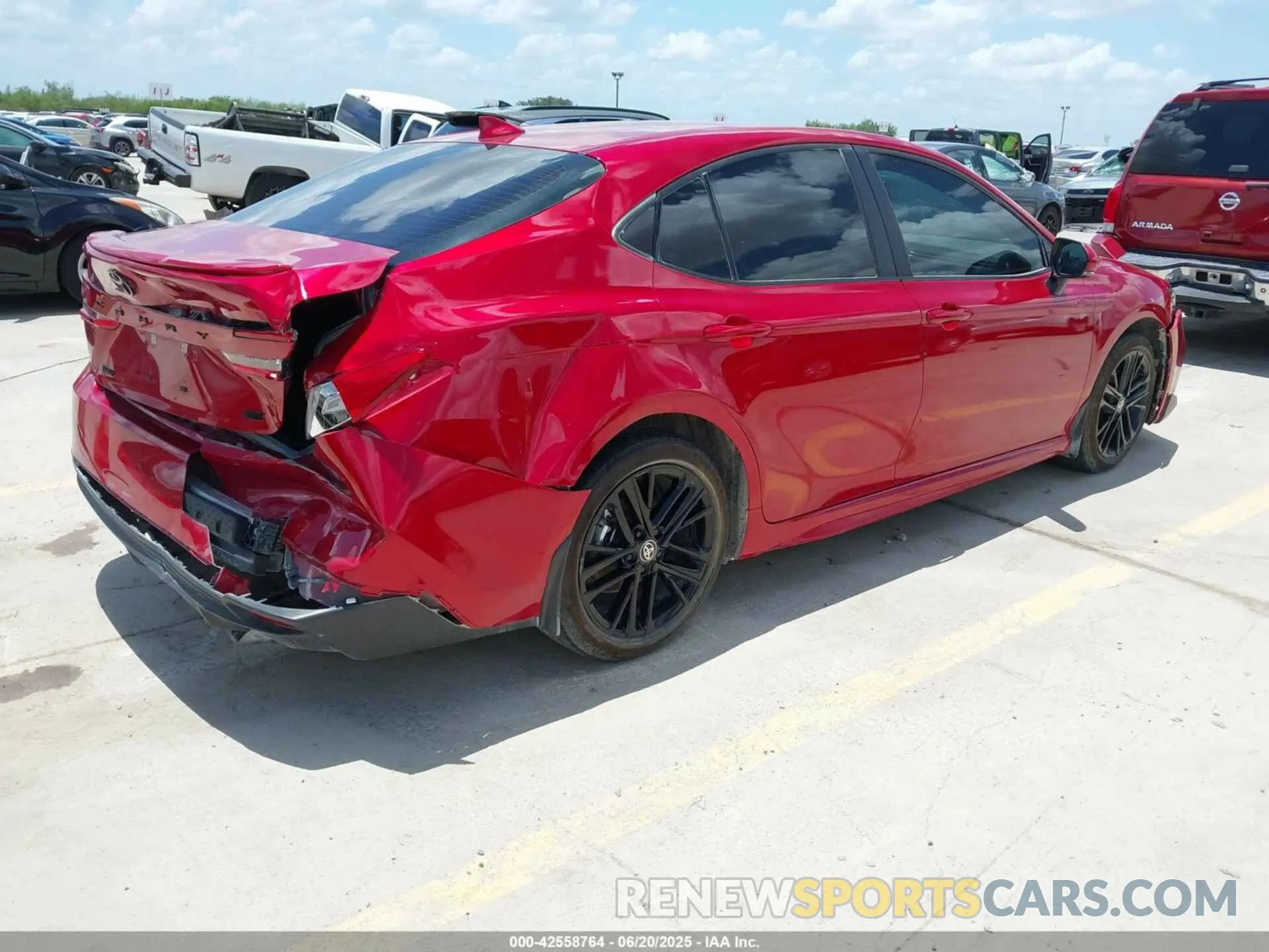 4 Photograph of a damaged car 4T1DAACK1SU017141 TOYOTA CAMRY 2025