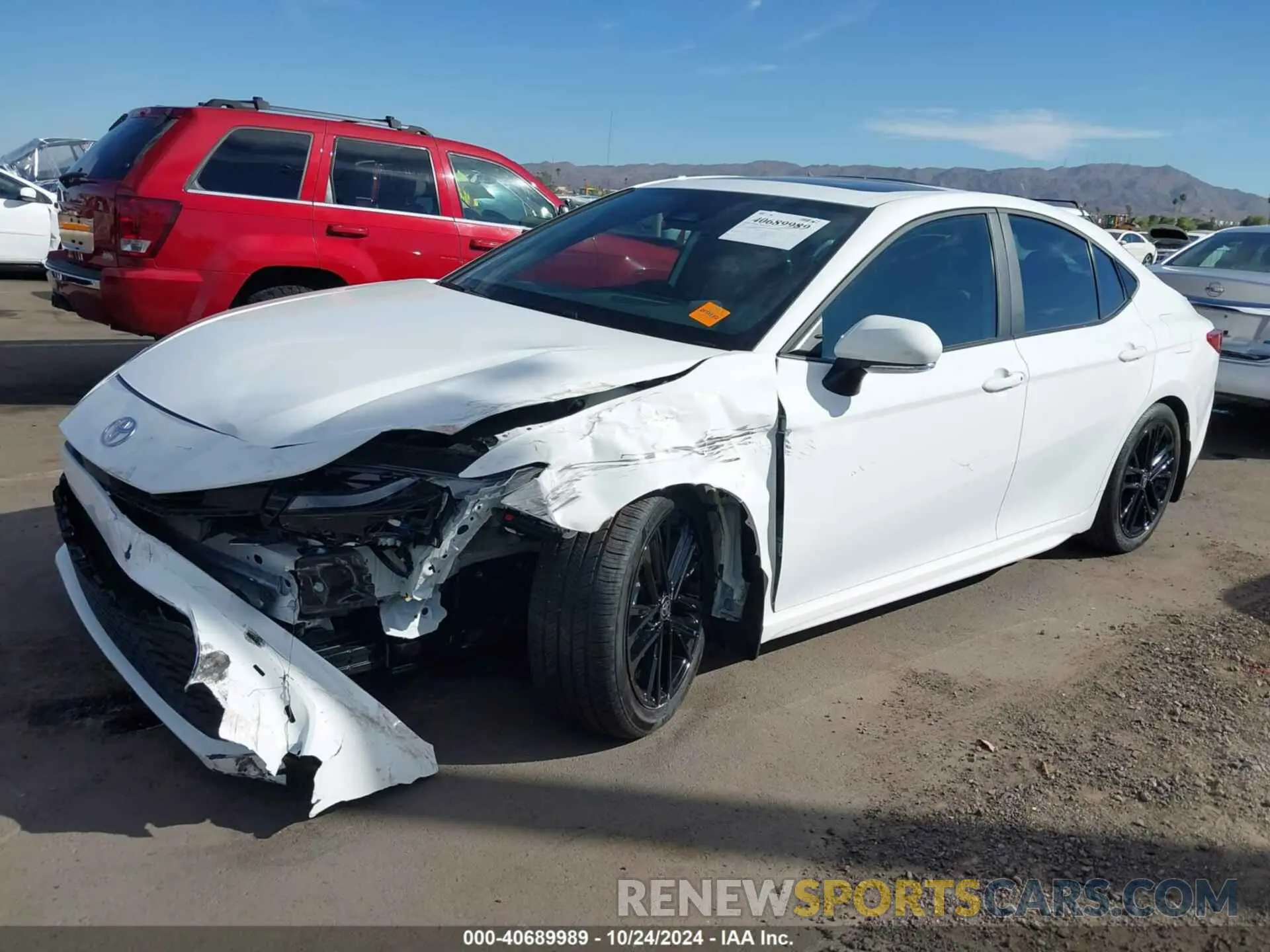 2 Photograph of a damaged car 4T1DAACK1SU512875 TOYOTA CAMRY 2025