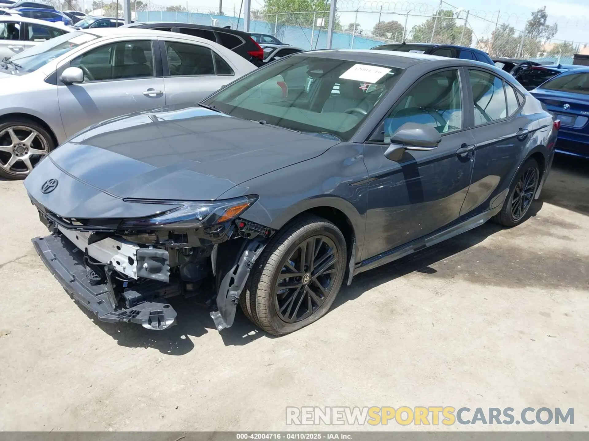 2 Photograph of a damaged car 4T1DAACK1SU541650 TOYOTA CAMRY 2025