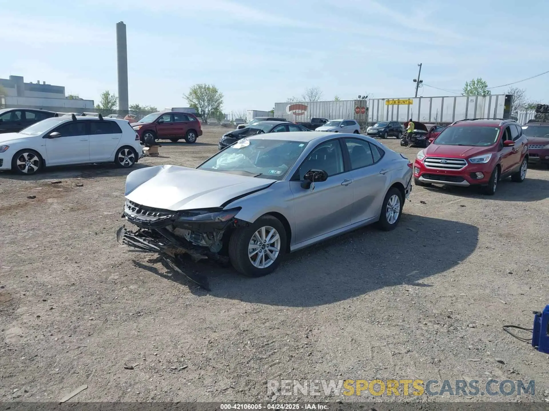 2 Photograph of a damaged car 4T1DAACK2SU008464 TOYOTA CAMRY 2025