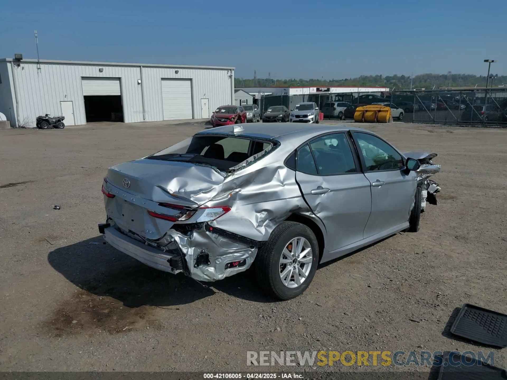 6 Photograph of a damaged car 4T1DAACK2SU008464 TOYOTA CAMRY 2025