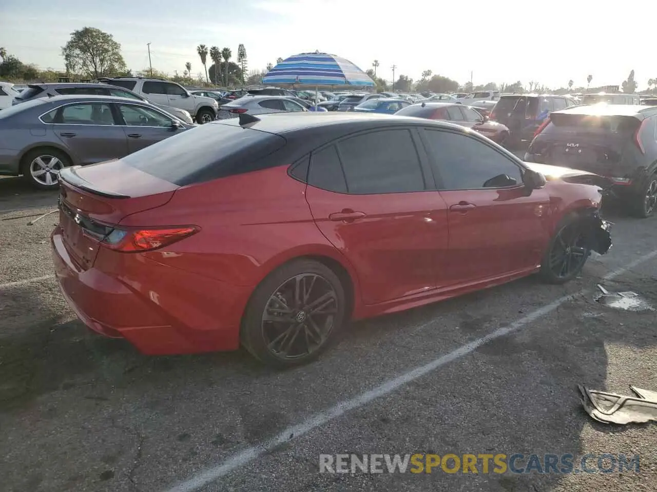 3 Photograph of a damaged car 4T1DAACK2SU038886 TOYOTA CAMRY 2025