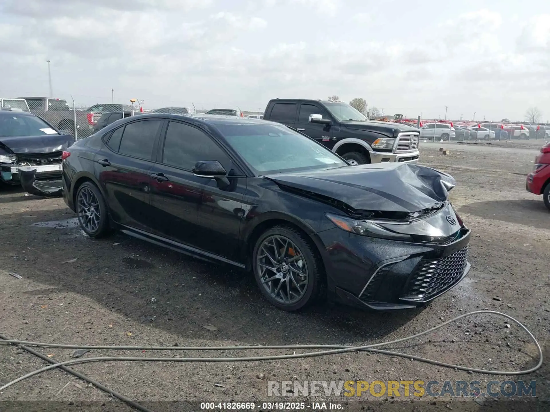 1 Photograph of a damaged car 4T1DAACK2SU047801 TOYOTA CAMRY 2025