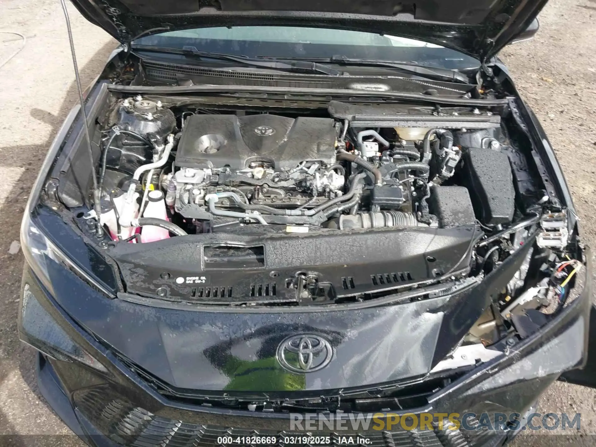 10 Photograph of a damaged car 4T1DAACK2SU047801 TOYOTA CAMRY 2025