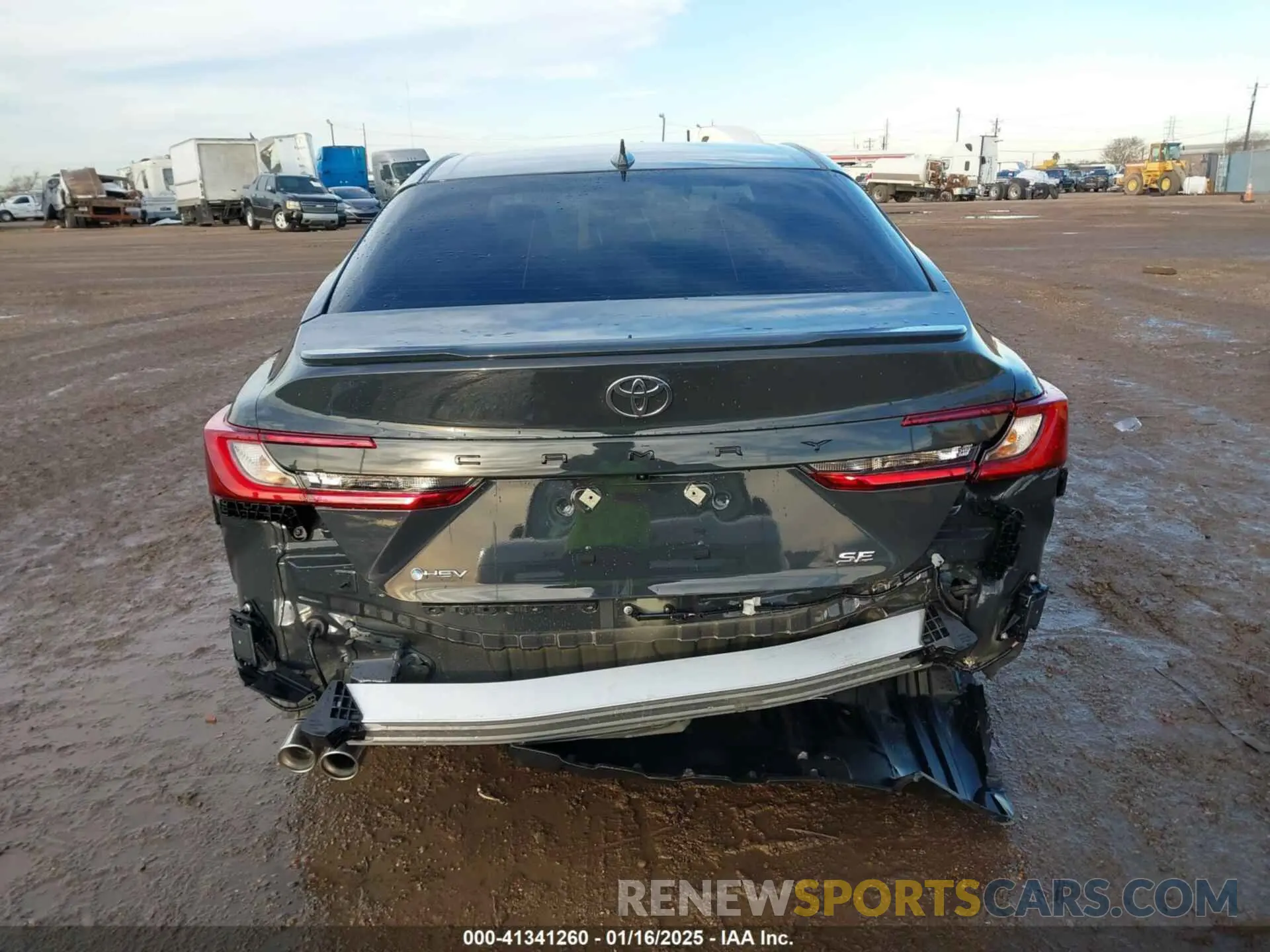 16 Фотография поврежденного автомобиля 4T1DAACK2SU051640 TOYOTA CAMRY 2025