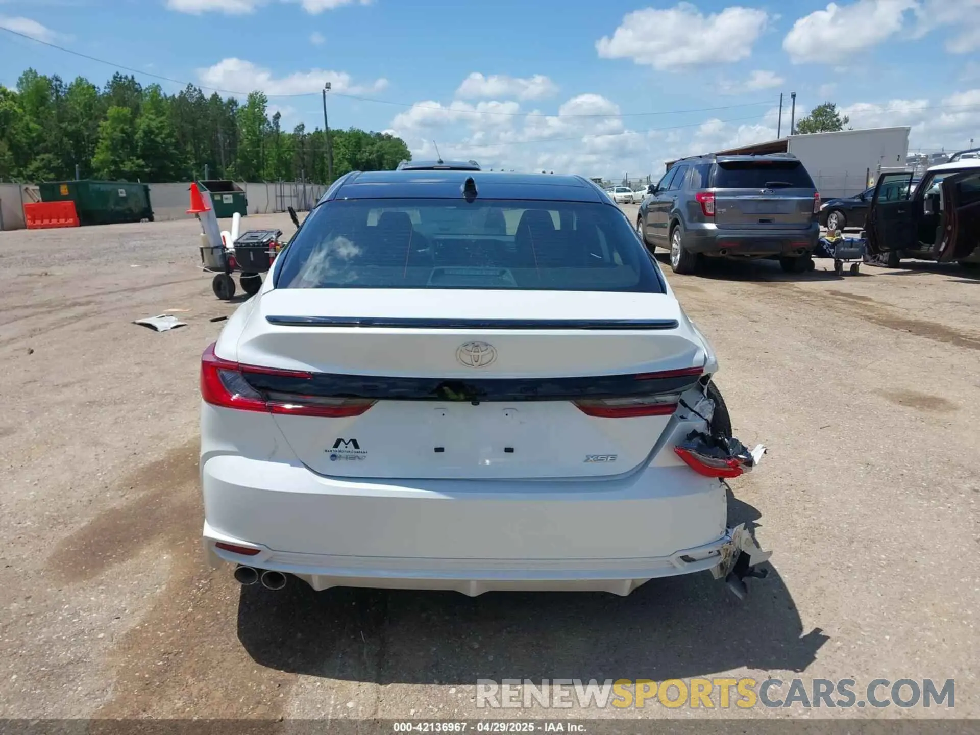 17 Фотография поврежденного автомобиля 4T1DAACK2SU054828 TOYOTA CAMRY 2025