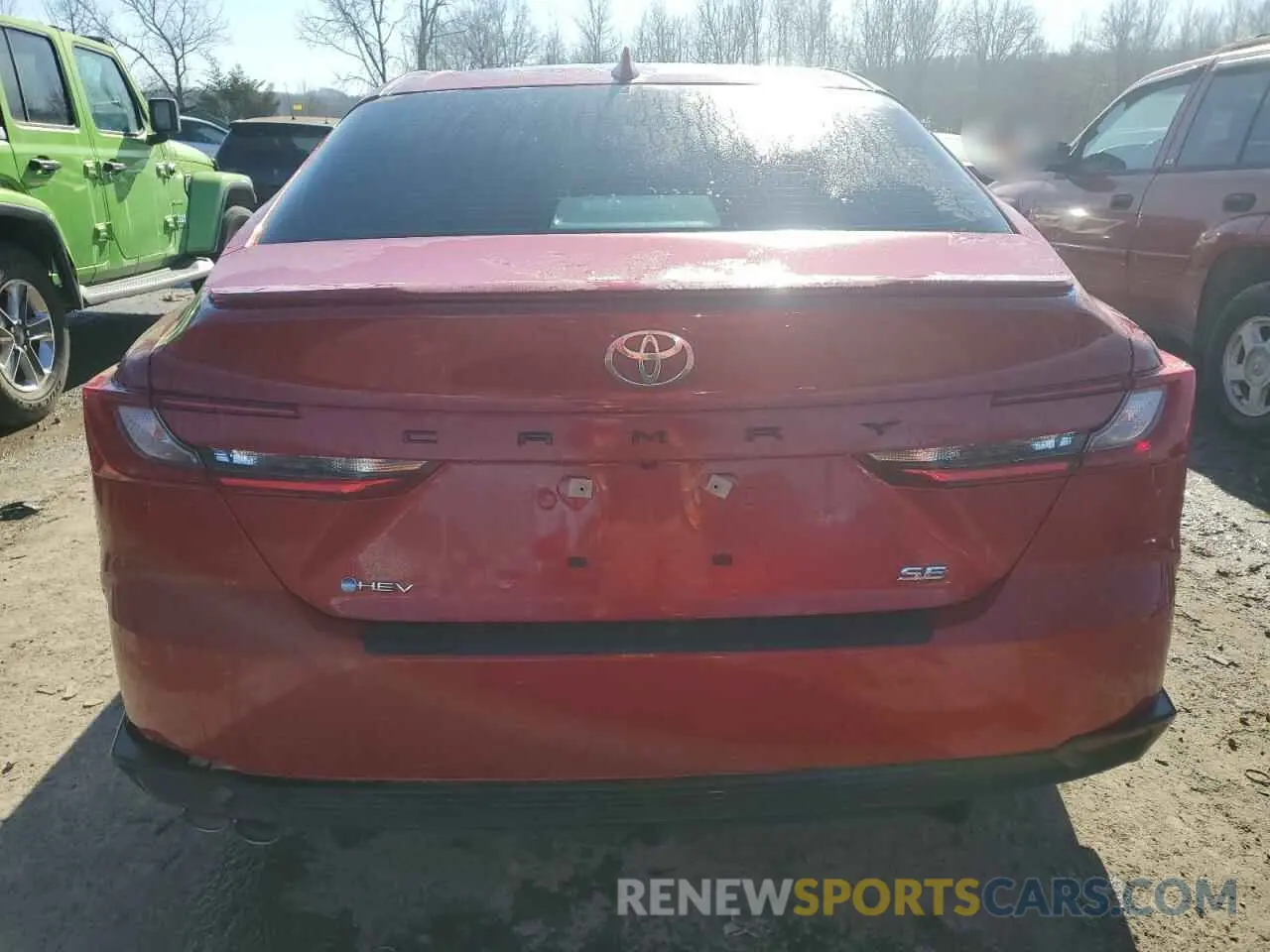 6 Фотография поврежденного автомобиля 4T1DAACK2SU086341 TOYOTA CAMRY 2025