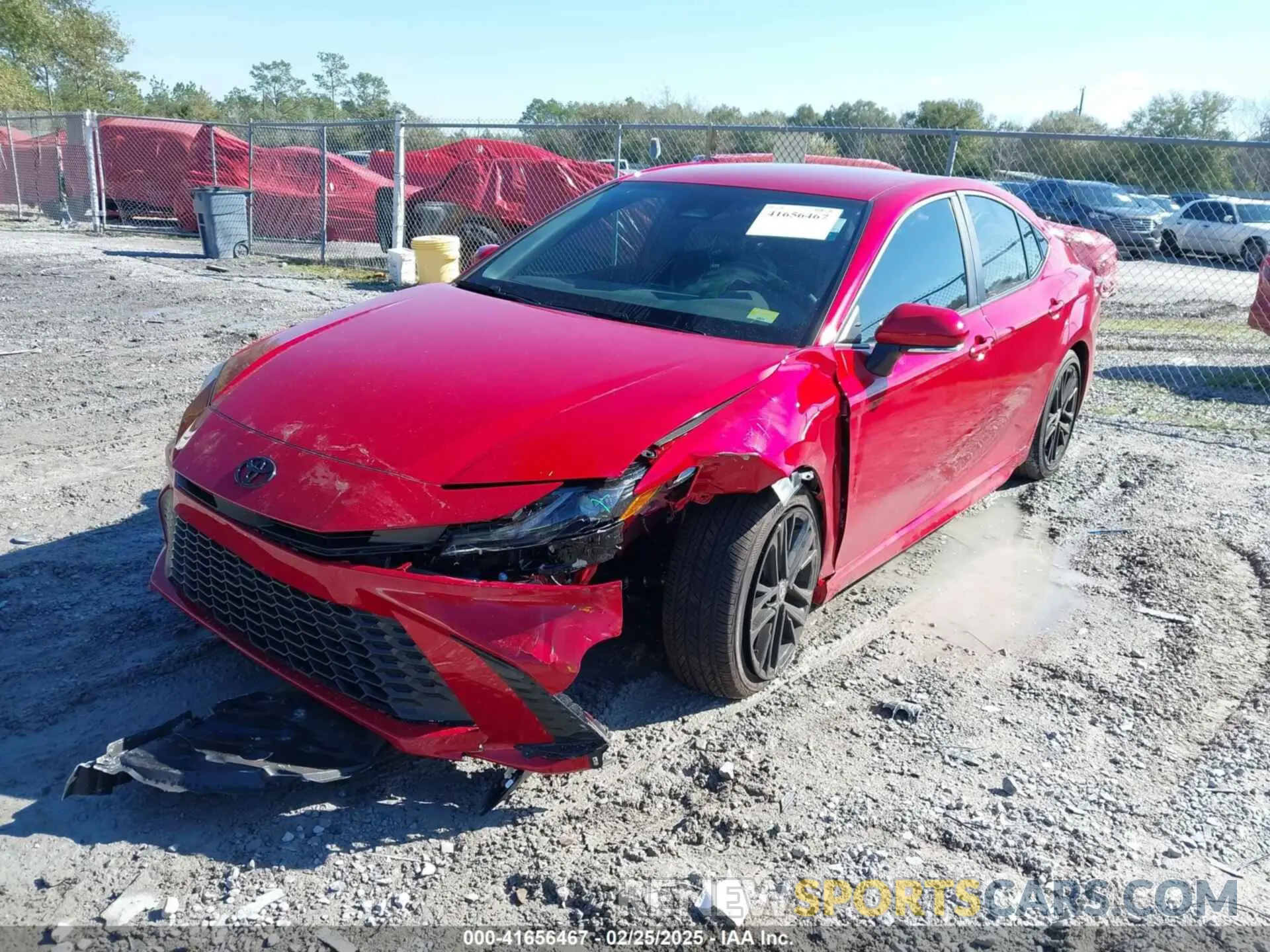 2 Photograph of a damaged car 4T1DAACK2SU096920 TOYOTA CAMRY 2025