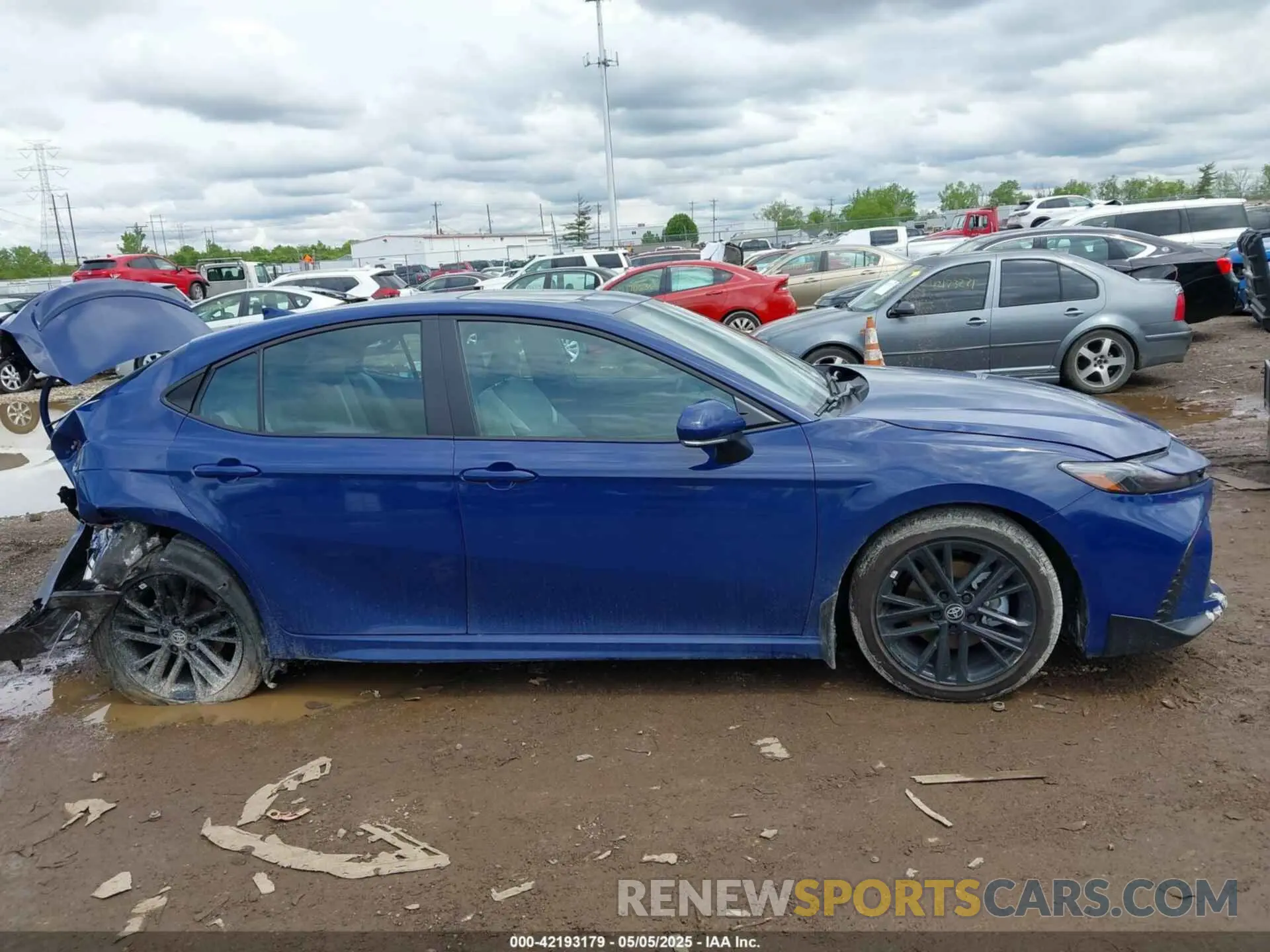 14 Фотография поврежденного автомобиля 4T1DAACK2SU111092 TOYOTA CAMRY 2025